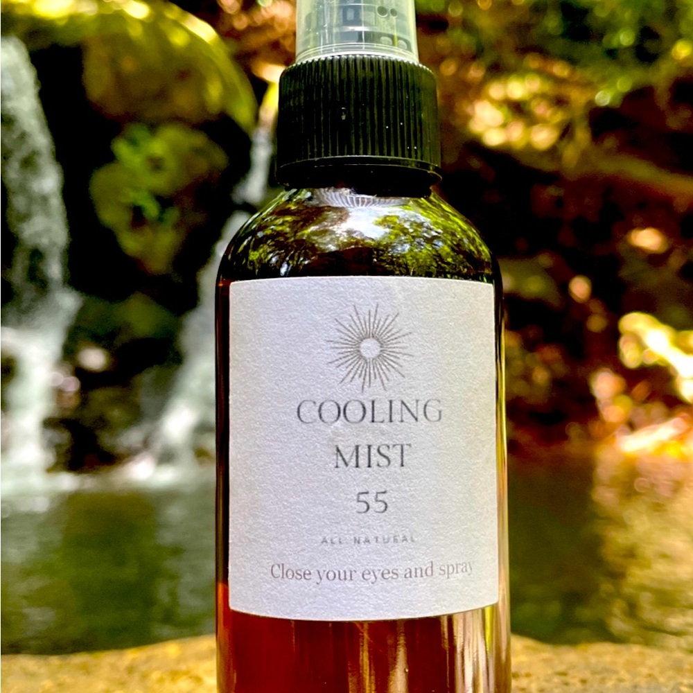 HAND MADE All natural cooling spray, great for hot flashes and more 2 floz